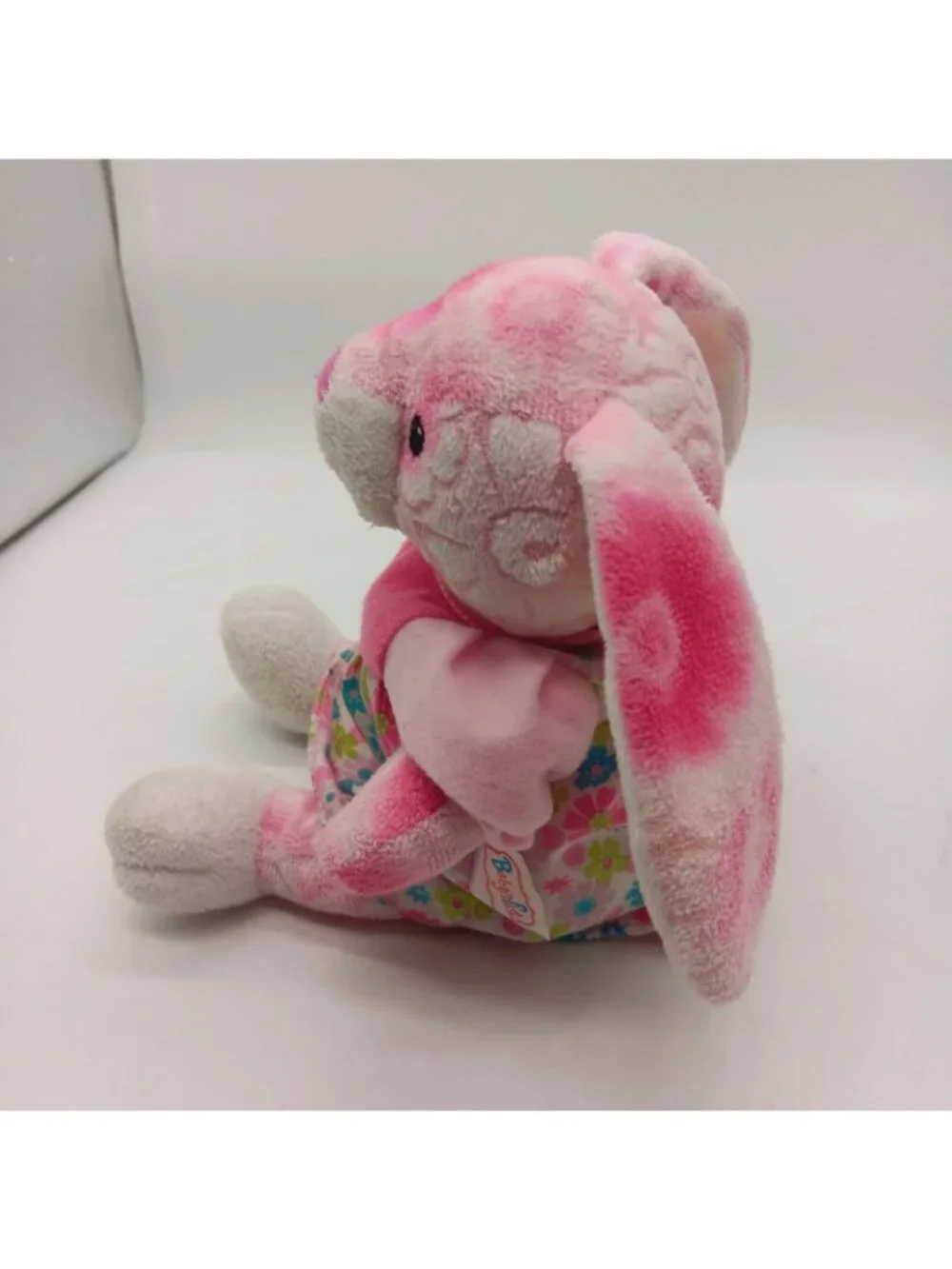 Inter American Baby First Bunny Rabbit Plush Pink Floral 7